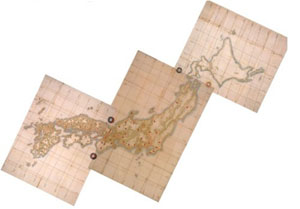Inoh Tadataka's map of Japan, 1821
