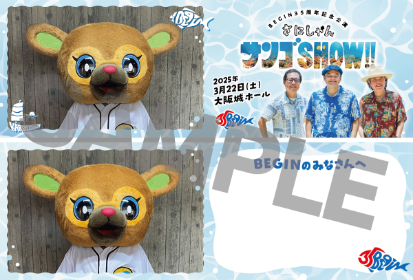 お持ち帰り用シートとメッセージ記入シート