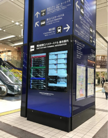 総合案内ディスプレイ　外観