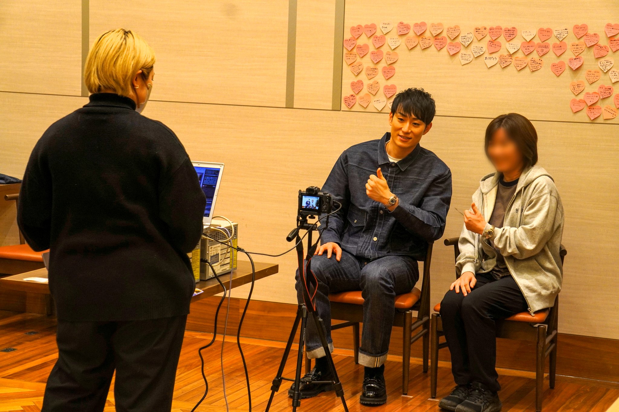 「柳田将洋選手応援ツアー2026」撮影イベントの様子