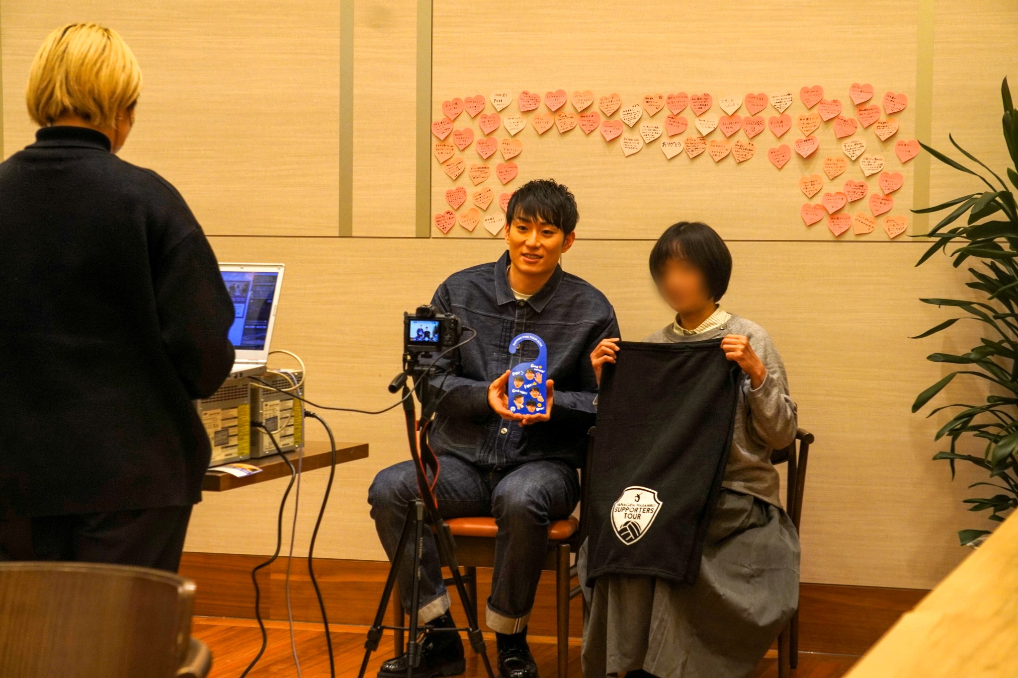 「柳田将洋選手応援ツアー2026」撮影イベントの様子