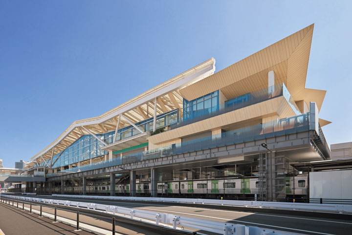 JR東日本高輪ゲートウェイ駅の外観