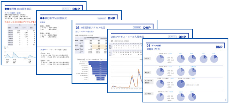 実績データの画面イメージ