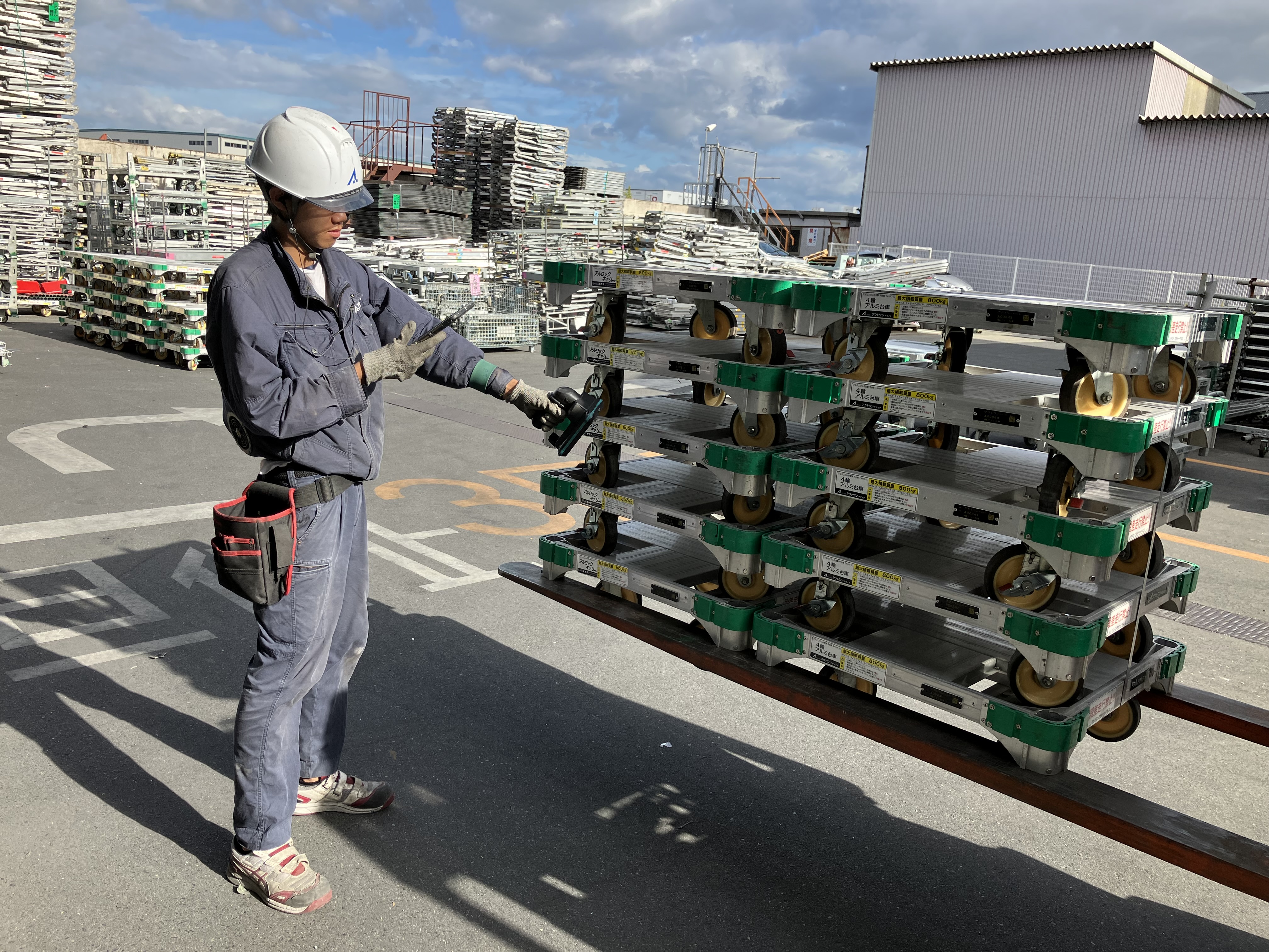 軽仮設レンタル業様の事例