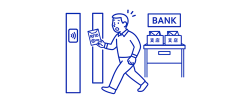 ゲートリーダーによる不正持ち出し検知