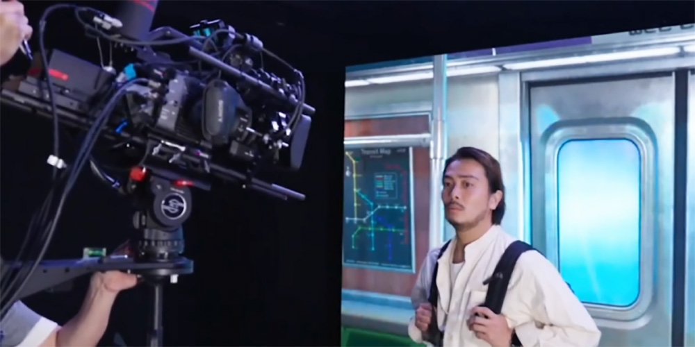 バーチャルプロダクションの画像です