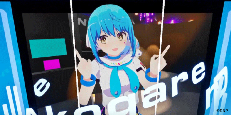 DNPのIP「ファンズちゃん」の画像です