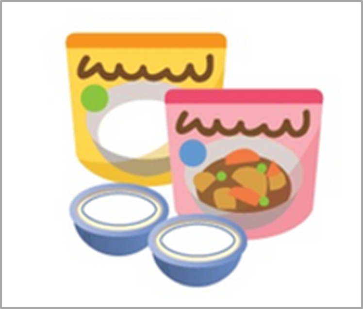 介護食用途でアルミック缶が使用されている例のイメージイラスト