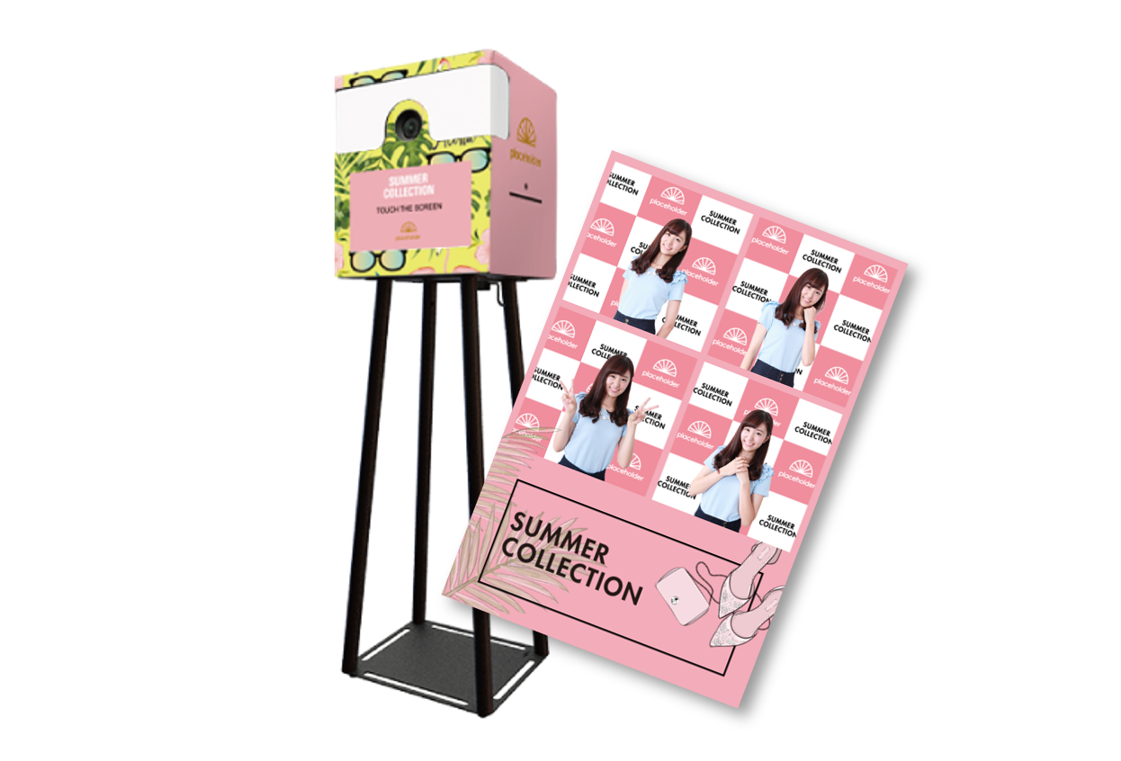 外装ラッピング、写真フレームデザインのカスタムイメージ