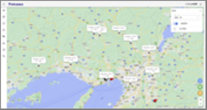 車両状況確認時のわりあてくん画面イメージ