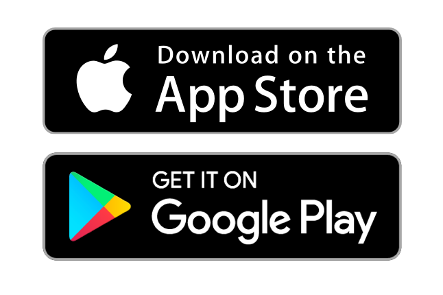 App Store、Google Play Storeのアイコン