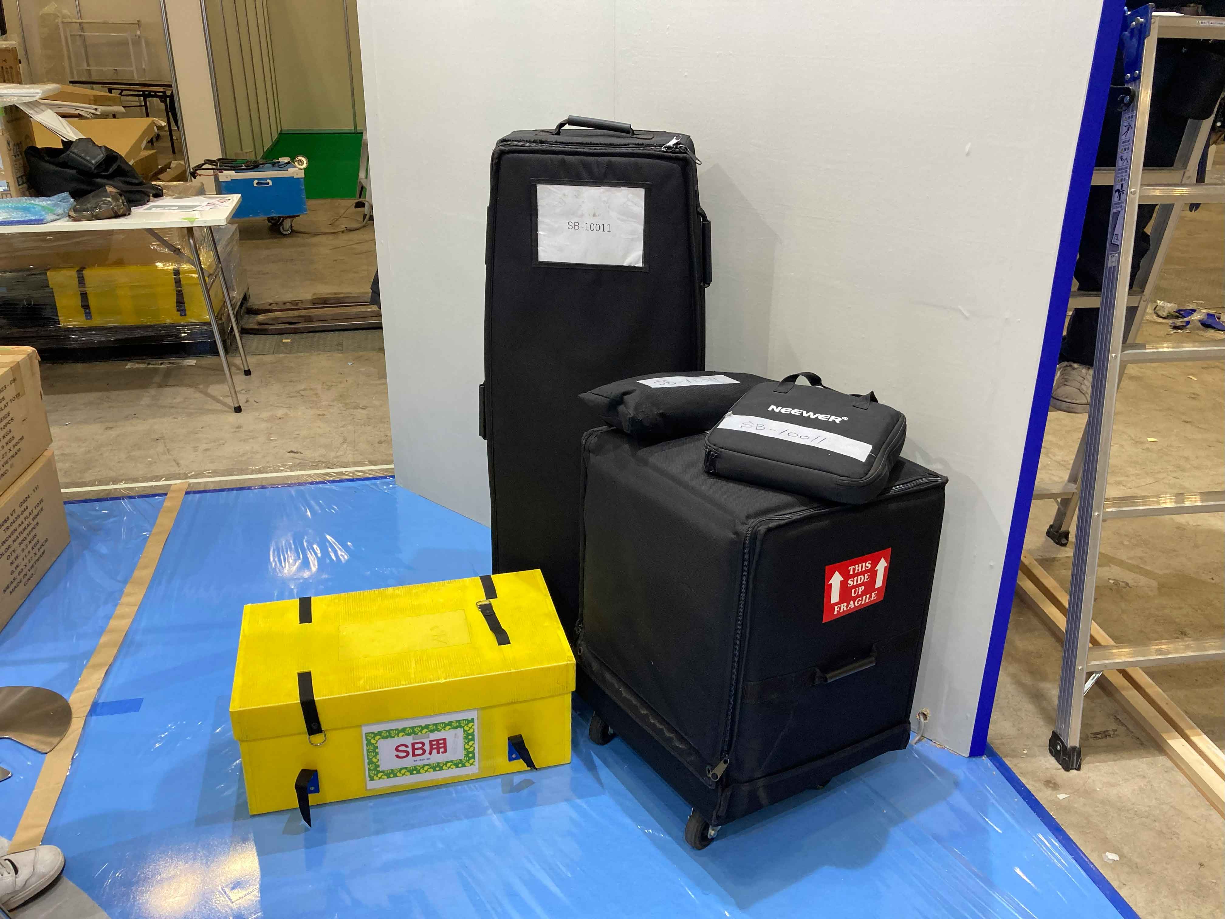 機材一式の全体像