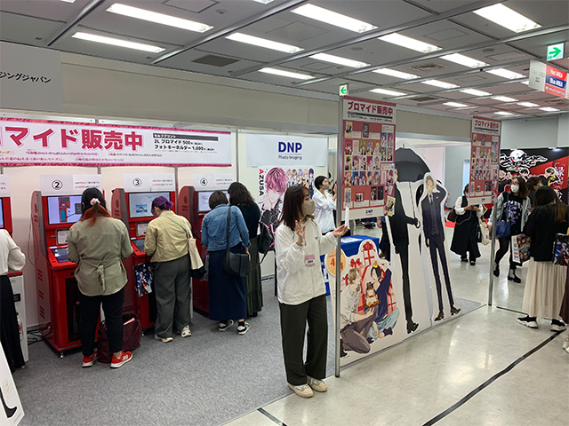 アニメイトガールズフェスティバル2023出展の様子