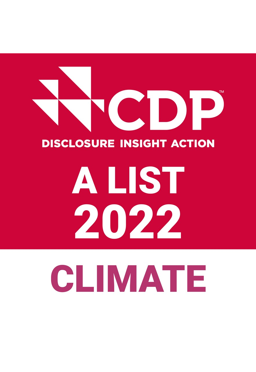 気候変動「Aリスト企業」のロゴ