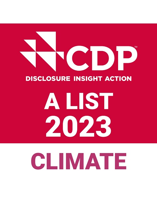 気候変動「Aリスト企業」のロゴ