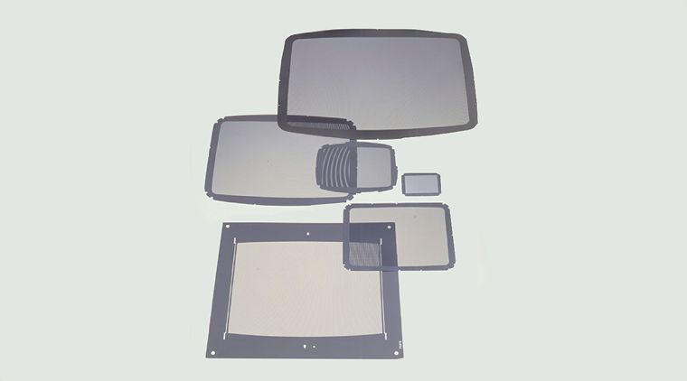 シャドウマスクのイメージ画像。