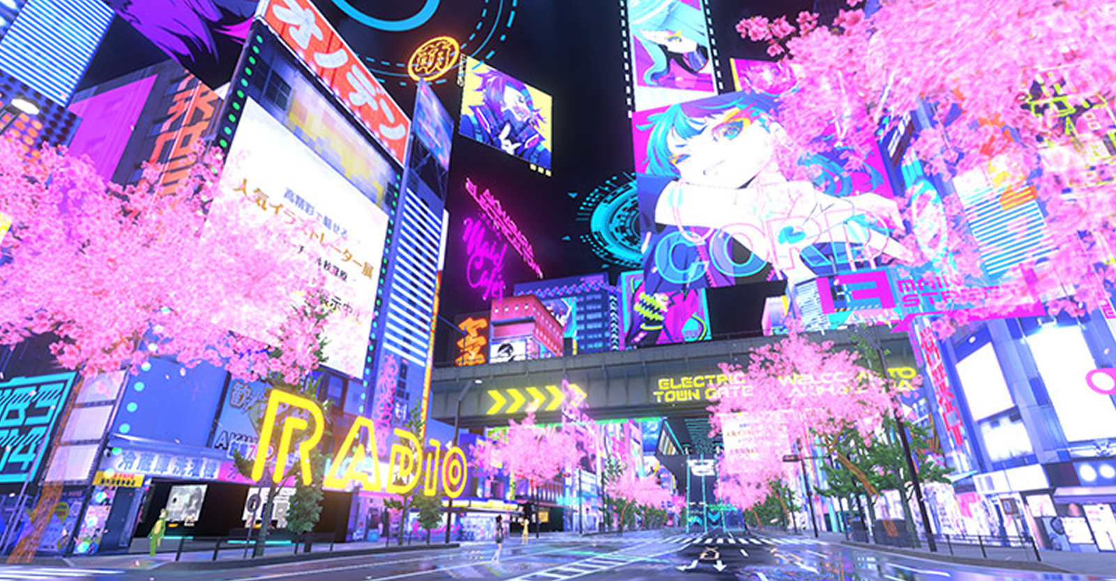 「バーチャル秋葉原」イメージ