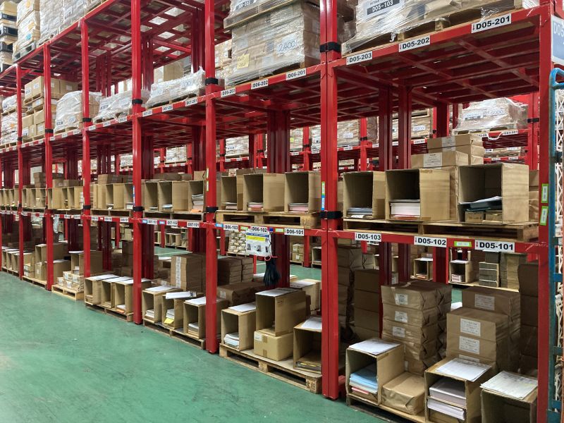 販促品保管イメージ